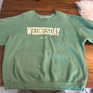 “Wednesday” Call Her Daddy Sweat Outfit